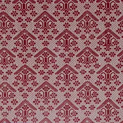 Home And Living | Handmade Embroidered ~ Gach Handwoven Artwork from Assam-Red 