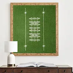 Home And Living | Handmade Embroidered ~ Boro Tribe Wall art 
