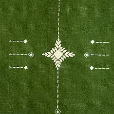 Home And Living | Handmade Embroidered ~ Boro Tribe Wall art 8 x 14 inches