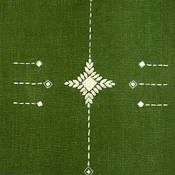 Home And Living | Handmade Embroidered ~ Boro Tribe Wall art 8 x 14 inches