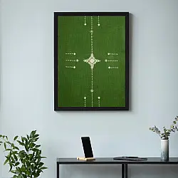 Home And Living | Handmade Embroidered ~ Boro Tribe Wall art 8 x 14 inches