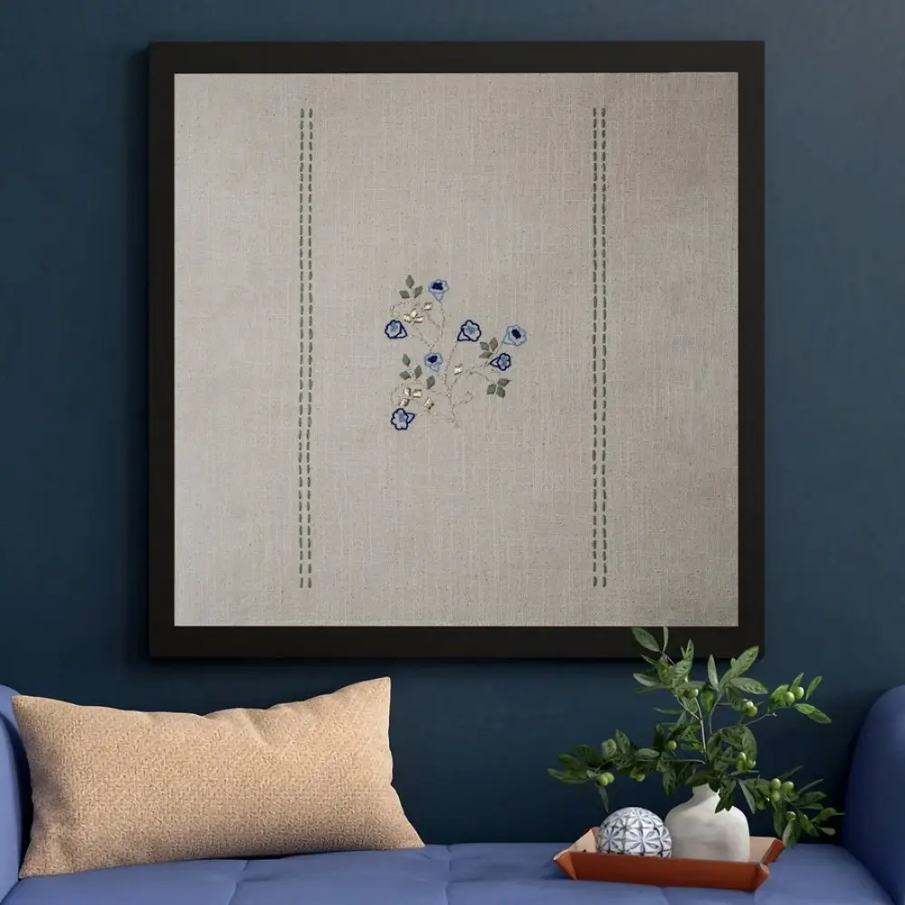 Shop Handmade Embroidered ~ Gosha Buta Wall art 