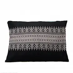 Home And Living | Zomi Handwoven Cotton Cushion Cover with Tribal motif 