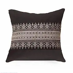 Home And Living | Zomi Handwoven Cotton Cushion Cover with Tribal motif 16 x 16 inches