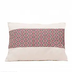 Home And Living | Ahom Handwoven Cotton Cushion Cover with Tribal motif 
