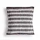 Shop Handwoven Patkai  Grey and White Tribal Cushion Cover
