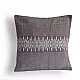 Shop Handwoven Andean Grey and White Tribal Cushion Cover