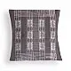 Shop Handwoven Pamo Grey and White Tribal Cushion Cover