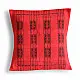 Shop Handwoven Pamo Red and Black Tribal Cushion Cover