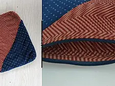 Bolsa | Block Printed Quilted Cotton Pouch - C