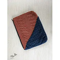 Bolsa | Block Printed Quilted Cotton Pouch - C
