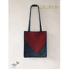 Bolsa | Block Printed Quilted Handbag - D