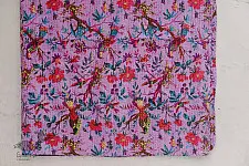 टांका - Embroidered Cotton Bed cover { Double bed } ~ 8