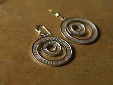Shashi | Filigree Silver Earring - Circle