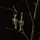 Shop Handcrafted Filigree Silver Earring - Paan Shape 