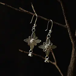 Shashi | Filigree Silver Earring - Flower