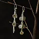 Shop Filigree Silver Earring - Peacock Feather