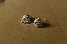 Shashi | Filigree Crafted Silver Jhumka Earring 