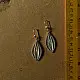 Shop Handcrafted Silver Earrings - Leaf Shape 
