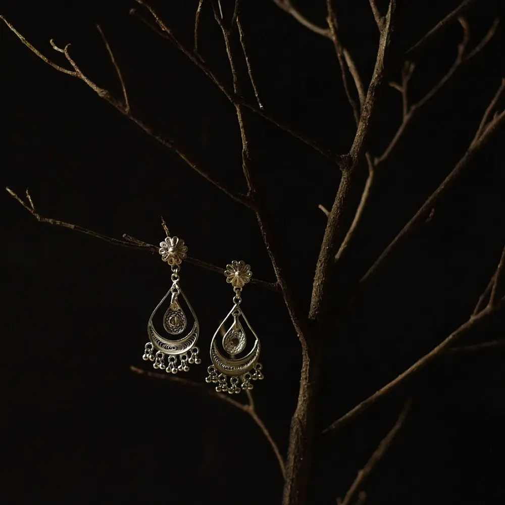 Shop Handcrafted Silver Earring 