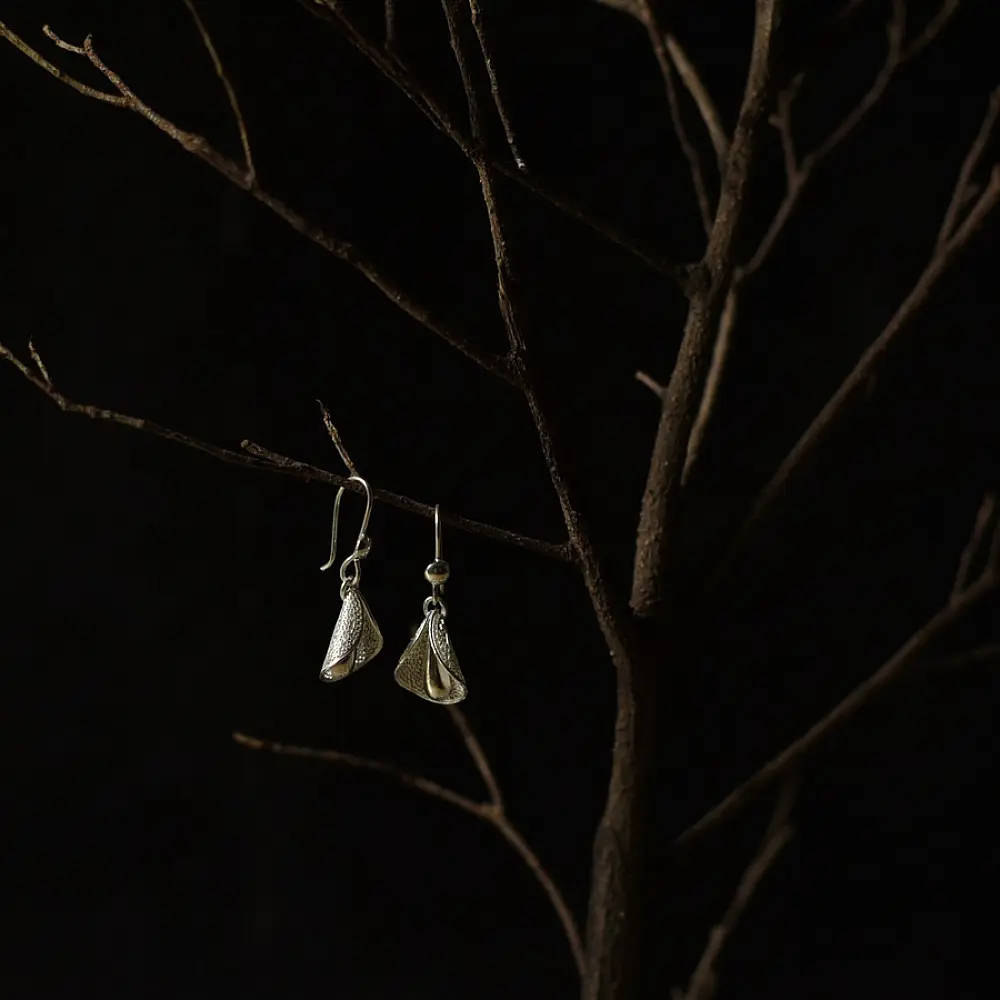 Shop Handcrafted Filigree Silver Earring
