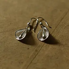 Shashi | Handcrafted Filigree Silver Earring