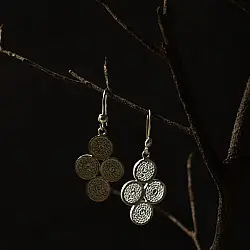 Shashi | Filigree Silver Earring - Four Circle