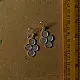 Shop Handcrafted Silver Earring  Four Circle