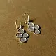 Shop Handcrafted Silver Earring  Four Circle