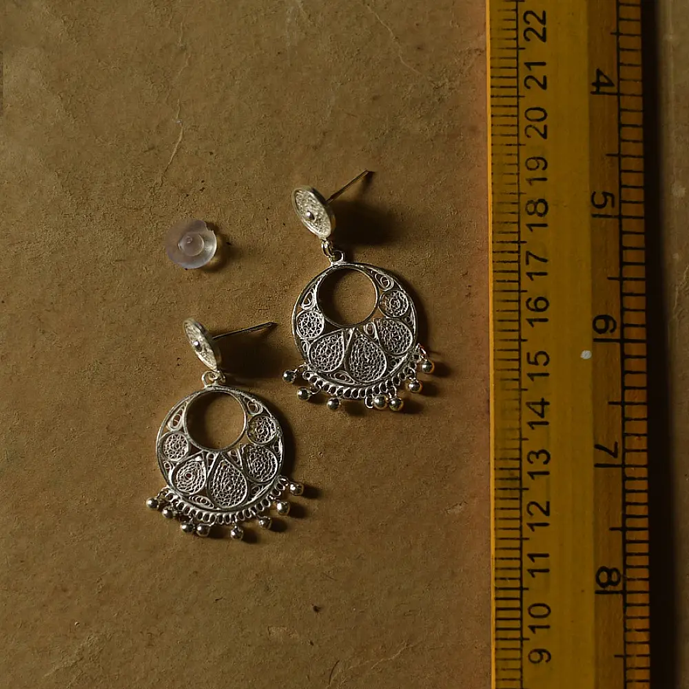 Shop Handcrafted Silver Earring 