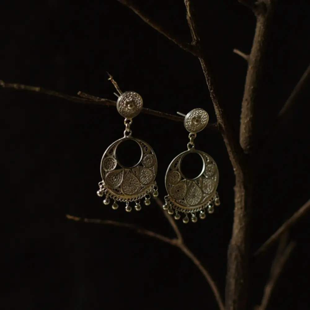 Shop Handcrafted Silver Earring 