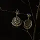 Shop Filigree Silver Earring - Round Dangler