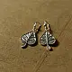 Shop Handcrafted Filigree Silver Earring - Paan