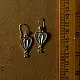 Shop Handcrafted Silver Earring - Heart Shape 