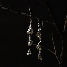 Shashi | Silver Earring - Handmade Filigree Craft