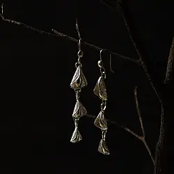 Shashi | Silver Earring - Handmade Filigree Craft