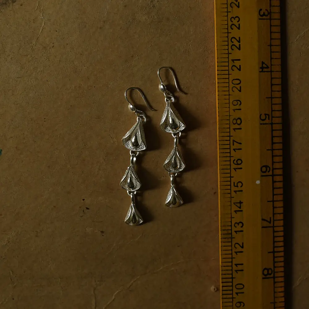 Shop Silver Earring - Handmade Filigree Craft