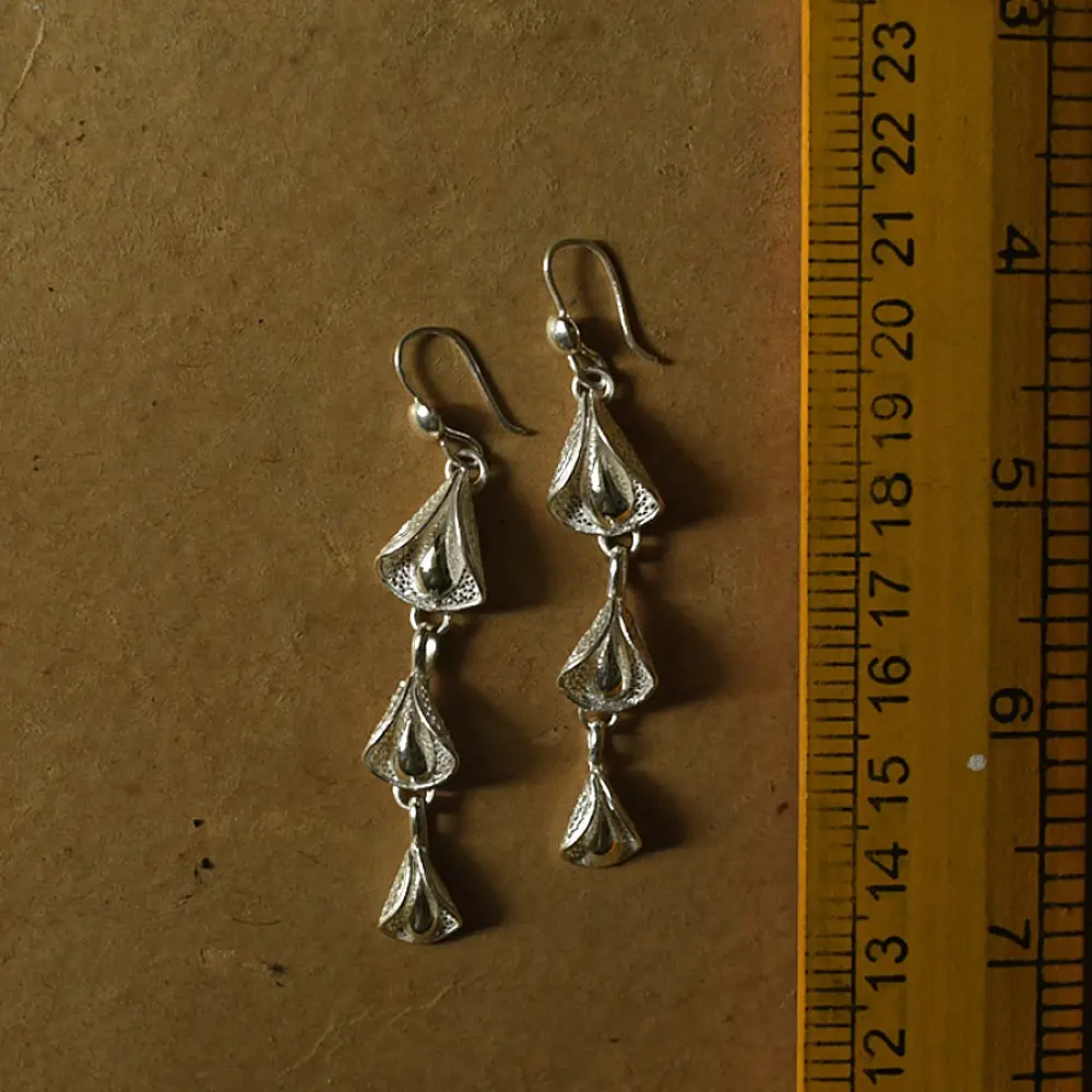 Shop Silver Earring - Handmade Filigree Craft
