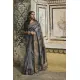 shop handloom maheshwari saree - grey