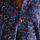 Shop block printed cotton Shirt ~ Blue- 