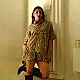 Shop block printed cotton shirt - Brown
