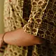 Shop block printed cotton shirt - Brown