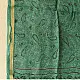 shop Block Printed - Kota Doria Green Dupatta 