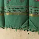 shop Block Printed - Kota Doria Green Dupatta 