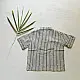 shop Pure Cotton Embroidered - Black Stripe Shirt