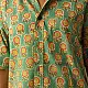 Shop block printed cotton Green Shirt
