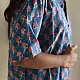 Shop block printed cotton shirt - Roses