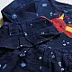 shop Pure Cotton Embroidered - Indigo Frock