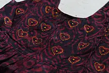 Little Karigari | Pure Cotton Embroidered - Black Frock for Girls