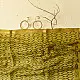 shop Block Printed Soft Kota Doria Cotton Dupatta - Yellow